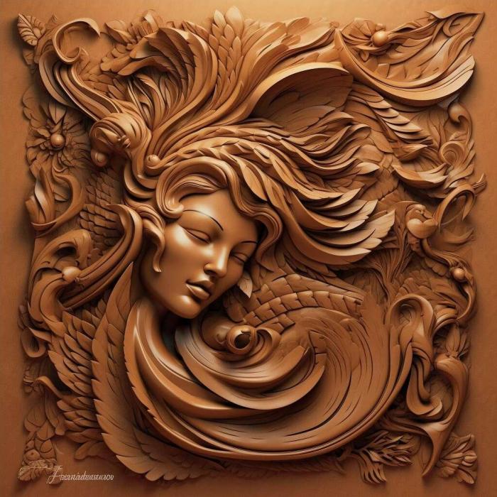 نموذج ثلاثي الأبعاد لآلة CNC 3D Art 